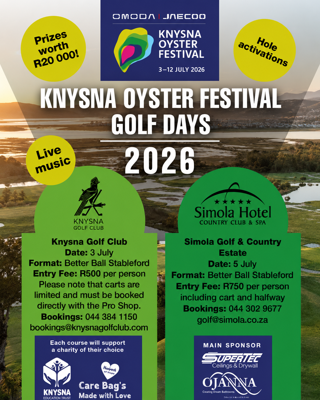 Knysna Oyster Festival: 2 - 11 July 2027