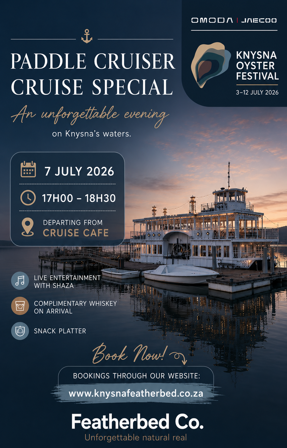 Knysna Oyster Festival: 2 - 11 July 2027
