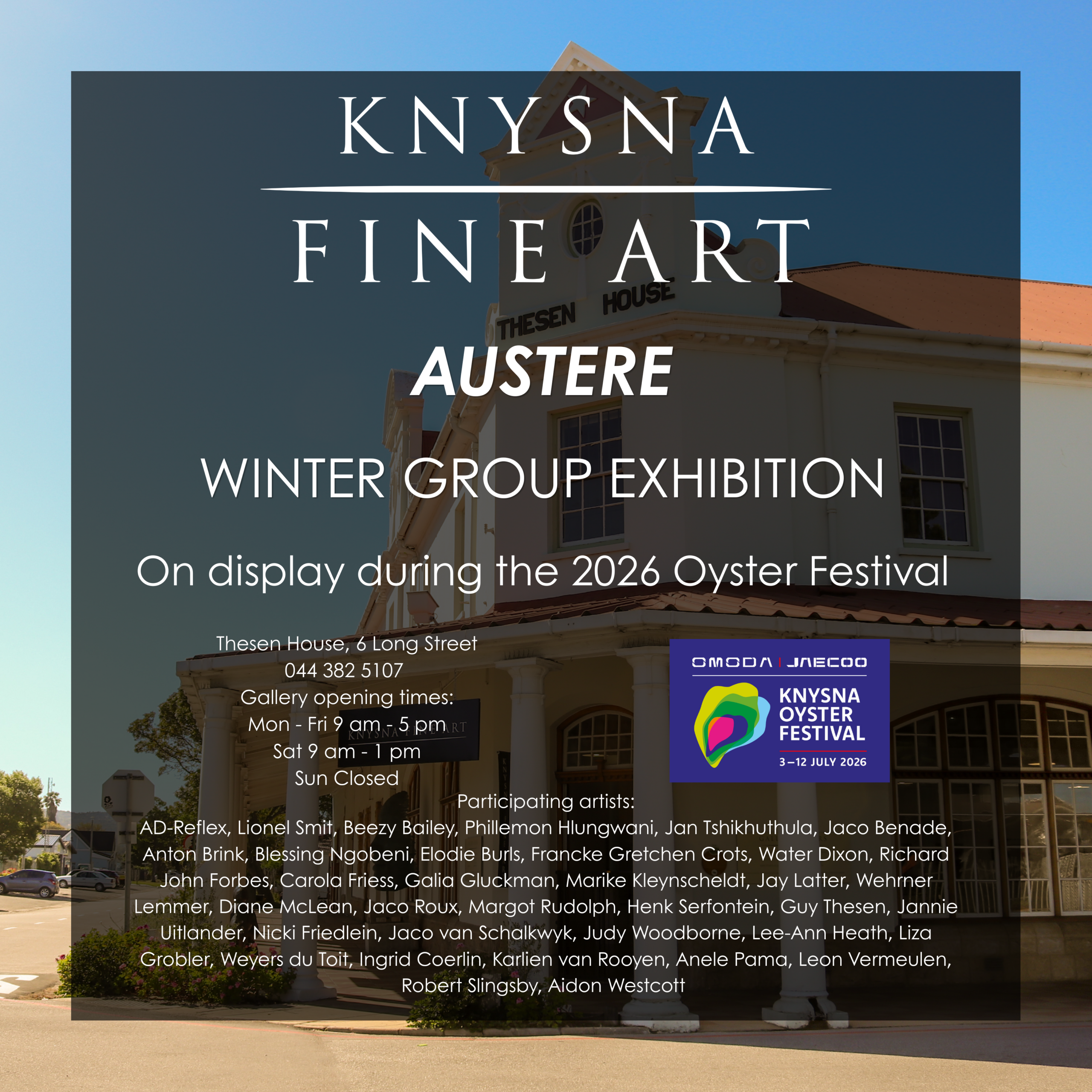 Knysna Oyster Festival: 2 - 11 July 2027